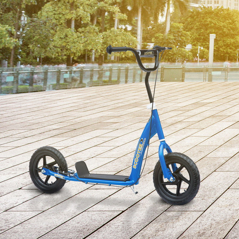 Kids Scooter with Large Wheels and Adjustable Handlebar for Ages 5-12 Years Magic Cars 7