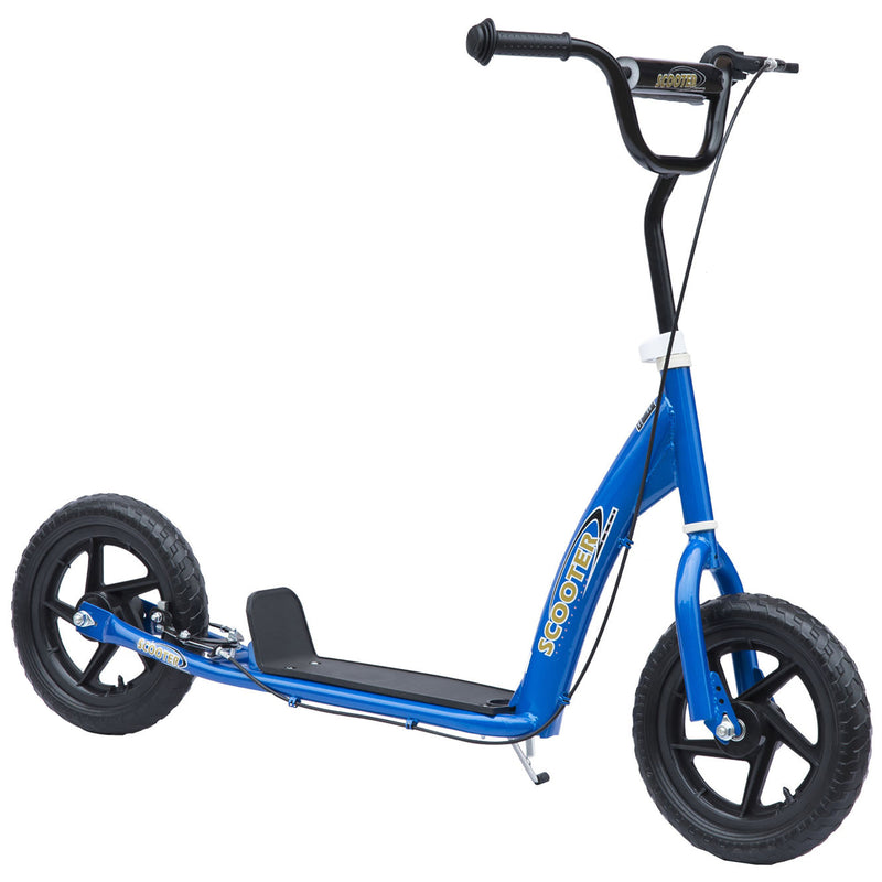 Kids Scooter with Large Wheels and Adjustable Handlebar for Ages 5-12 Years Magic Cars 9