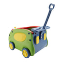 Green 1-Seater Push and Pull Ride-On Car Toy for Children Magic Cars 3