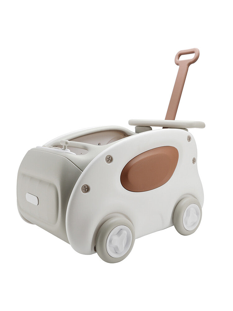 Khaki 1-Seater Push and Pull Ride-On Car Toy for Kids Magic Cars 10