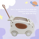 Kids 1-Seater Push and Pull Ride-On Toy Car in Khaki Magic Cars 0