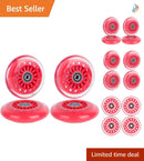 Durable Polyurethane Wheels for Twist Wiggle Cars - Set of 4 Magic Cars Variant 0