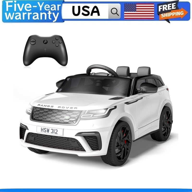Licensed Land Rover Electric Ride-On Car with Remote Control for Kids