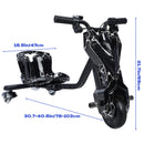 Kids Ride-On Tricycle with Large Drift Wheels and Adjustable Seat for Ages 8+ Magic Cars 6