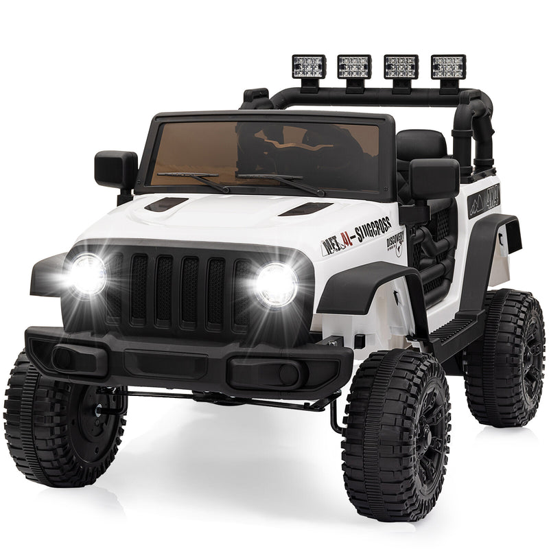12V Battery-Powered Kids Ride-On Truck Car with Remote Control Electric Vehicle Magic Cars 1