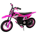 12V Electric Mini Dirt Bike Ride-On Toy for Kids Ages 5+ Pink Magic Cars 0