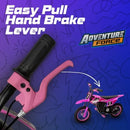 12V Electric Mini Dirt Bike Ride-On Toy for Kids Ages 5+ Pink Magic Cars 1
