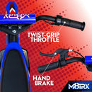 24V Electric Ride-On Dirt Bike for Teens Age 13+ in Blue Magic Cars 3