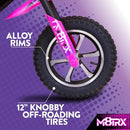 24V Electric Ride-On Dirt Bike for Teens Ages 13+ in Pink Magic Cars 3