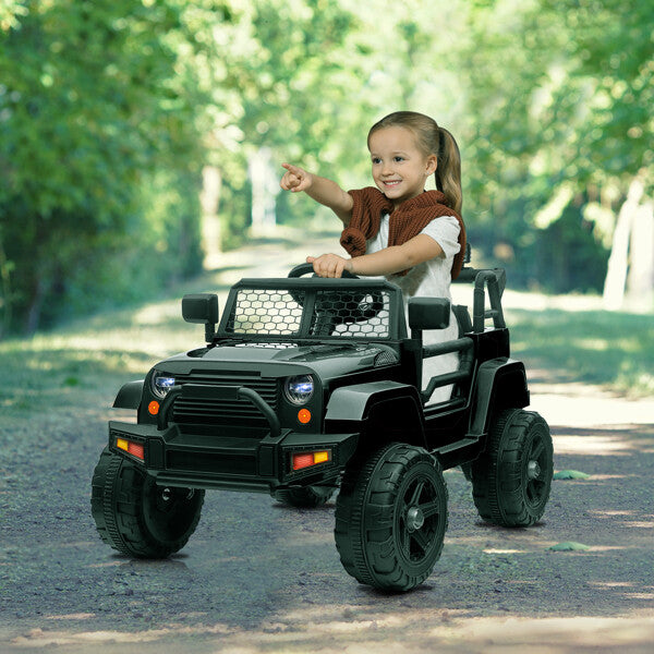 Kids Ride-On Jeep Car Dual Drive with 2.4G Remote Control 12V 4.5Ah Battery Magic Cars 18
