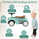 Kids Sit-to-Stand Riding Vehicle with Working Steering Wheel and Under-Seat Storage Magic Cars 8