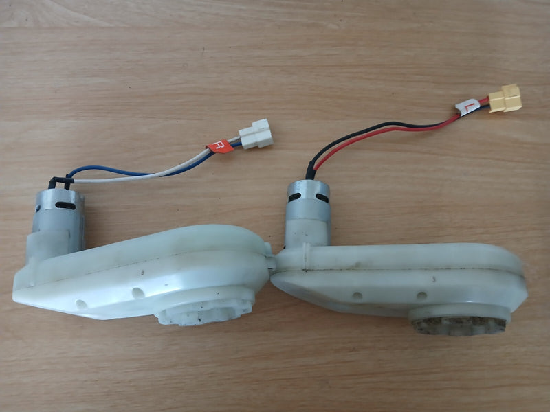 12 Volt 10,000 RPM Motor and Gearbox for Kid Trax Ride-On Cars Rear Set of 2 Used Magic Cars 1