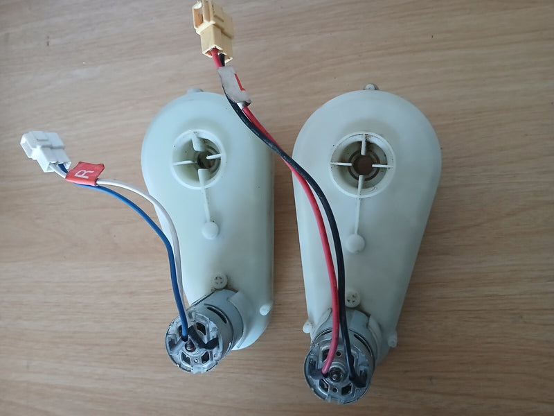 12 Volt 10,000 RPM Motor and Gearbox for Kid Trax Ride-On Cars Rear Set of 2 Used Magic Cars 3