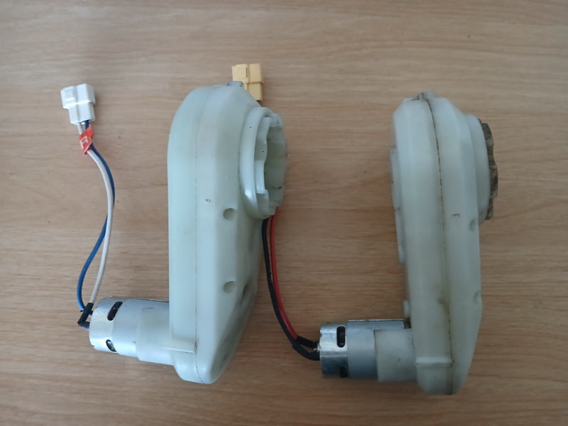 12 Volt 10,000 RPM Motor and Gearbox for Kid Trax Ride-On Cars Rear Set of 2 Used Magic Cars 5