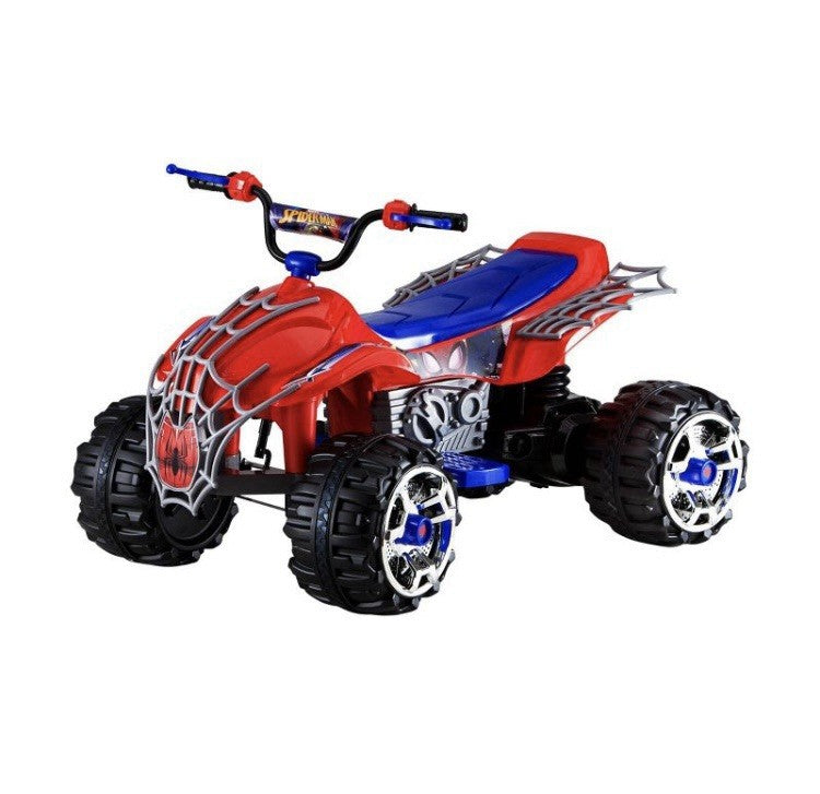 12V Kids Spider-Man Sport ATV Powered Ride-On Toy Vehicle New in Box Magic Cars 0