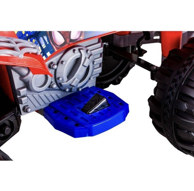 12V Kids Spider-Man Sport ATV Powered Ride-On Toy Vehicle New in Box Magic Cars 4