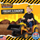 6V Front Loader Ride-On Toy for Kids 18-36 Months, Supports Up to 44 lbs Magic Cars 1
