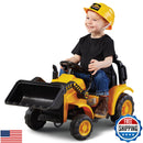 6V Front Loader Ride-On Toy for Kids 18-36 Months, Supports Up to 44 lbs Magic Cars Variant 0