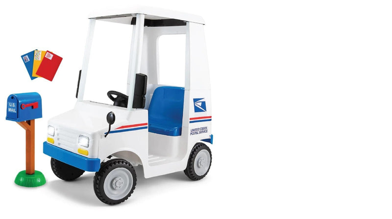 6V Ride-On Mail Truck Toy for Kids Ages 3-5, Supports Up to 60 lb Magic Cars Variant 0