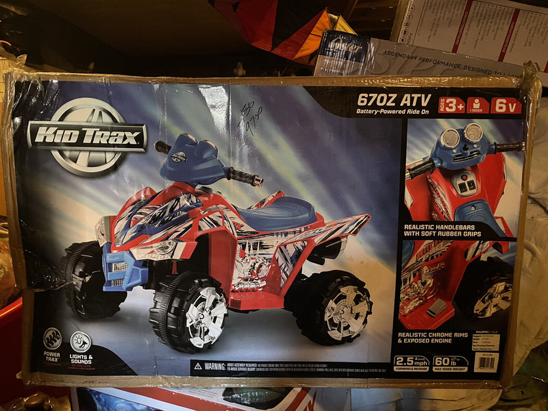 Kids Trax ATV Ride-On Vehicle with Durable Design Magic Cars 0