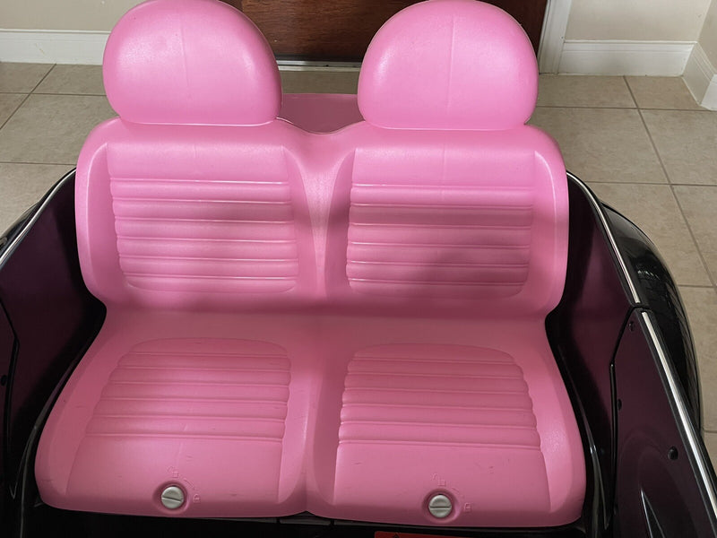 Kids Trax Pacific Cycle Black and Pink 2-Seat Volkswagen Beetle Electric Ride-On Car Magic Cars 10