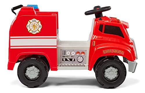 Interactive Toddler Ride-On Fire Truck Toy for Kids Ages 1.5 to 4 Years Magic Cars 3