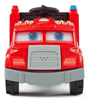 Interactive Toddler Ride-On Fire Truck Toy for Kids Ages 1.5 to 4 Years Magic Cars 4