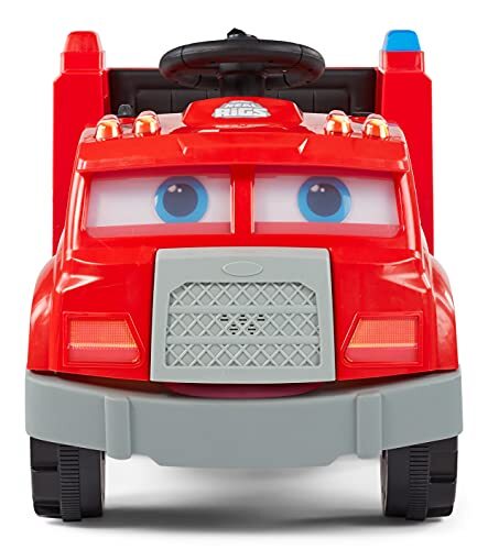 Interactive Toddler Ride-On Fire Truck Toy for Kids Ages 1.5 to 4 Years Magic Cars 4