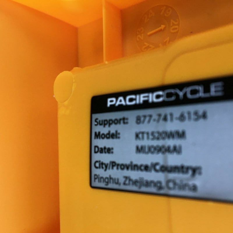 Kids Trax Rideamals Pacific Cycle Tiger Yellow Ride-On Toy Without Charger Magic Cars 7