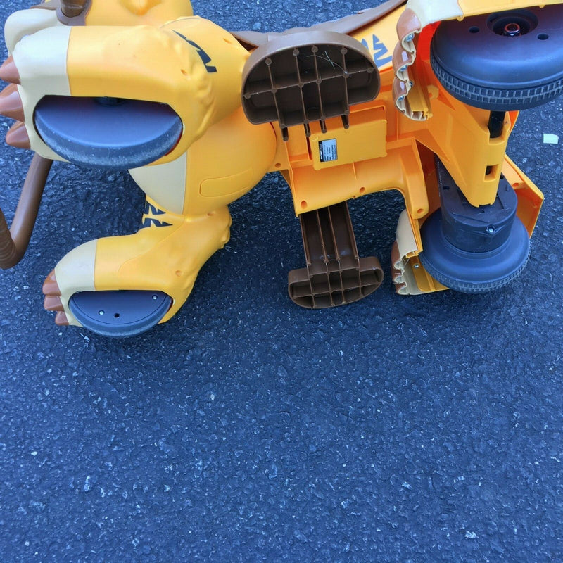 Kids Trax Rideamals Pacific Cycle Tiger Yellow Ride-On Toy Without Charger Magic Cars 9