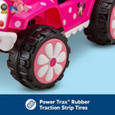 6V Minnie Mouse 4x4 Flower Power Battery-Powered Kids Ride-On Toy for Outdoor Use Magic Cars 5