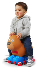 Kid Trax Bear Ride-On Toy for Toddlers 1-3 Years - Brown Magic Cars 1