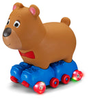 Kid Trax Bear Ride-On Toy for Toddlers 1-3 Years - Brown Magic Cars Variant 0