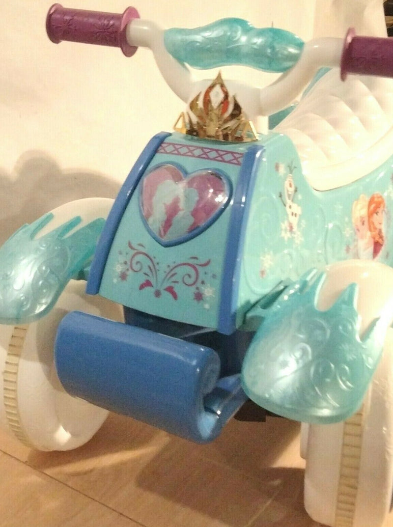 Electric Frozen 2 Toddler Quad Ride-On Toy for Kids Ages 1.5-3 Years Magic Cars 2