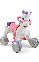 12 Volt Unicorn Ride-On Toy for Toddlers and Kids Magic Cars Variant 0