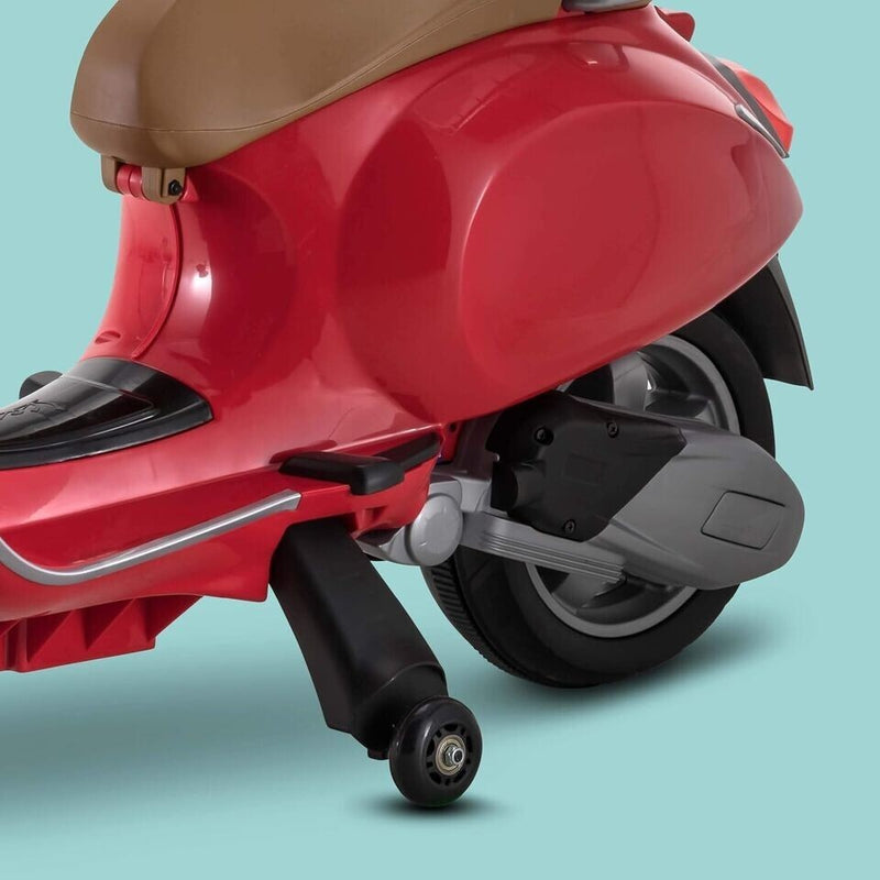 Electric Vespa Ride-On Scooter for Toddlers 3-5 Years, 6 Volt Battery Powered Magic Cars 5