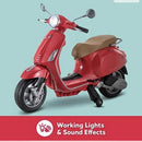Electric Toddler Ride-On Vespa Scooter for Ages 3-5, 6 Volt Battery Powered Magic Cars 1