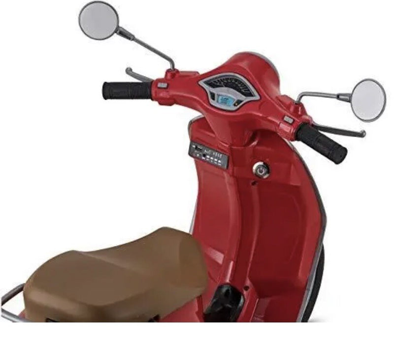 Electric Toddler Ride-On Vespa Scooter for Ages 3-5, 6 Volt Battery Powered Magic Cars 8