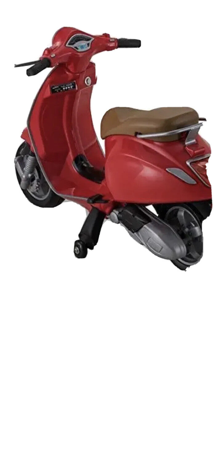 Electric Toddler Ride-On Vespa Scooter for Ages 3-5, 6 Volt Battery Powered Magic Cars 9