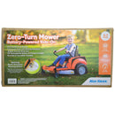 12-Volt Kid’s Ride-On Zero Turn Lawn Mower Toy with 3 MPH Speed and 77 lbs Capacity Magic Cars 0