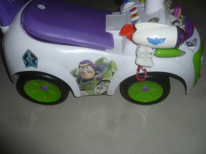 Kids Ride-On Airplane Toy Featuring Buzz Lightyear from Toy Story 4 Battery-Powered Magic Cars 1