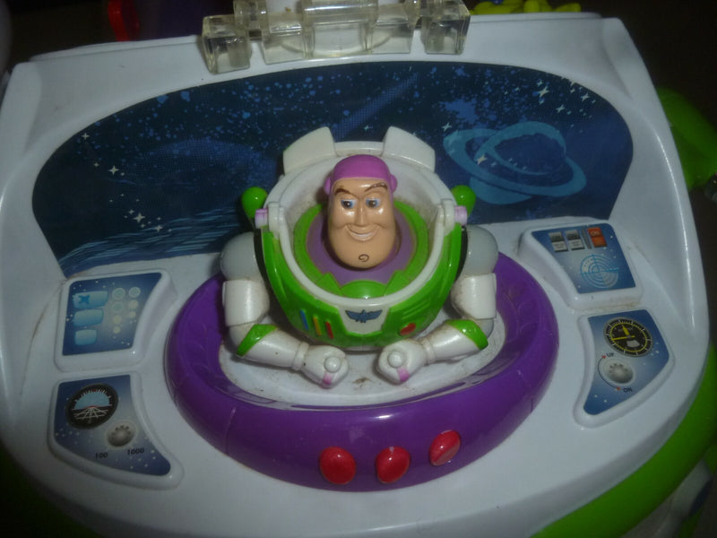 Kids Ride-On Airplane Toy Featuring Buzz Lightyear from Toy Story 4 Battery-Powered Magic Cars 8