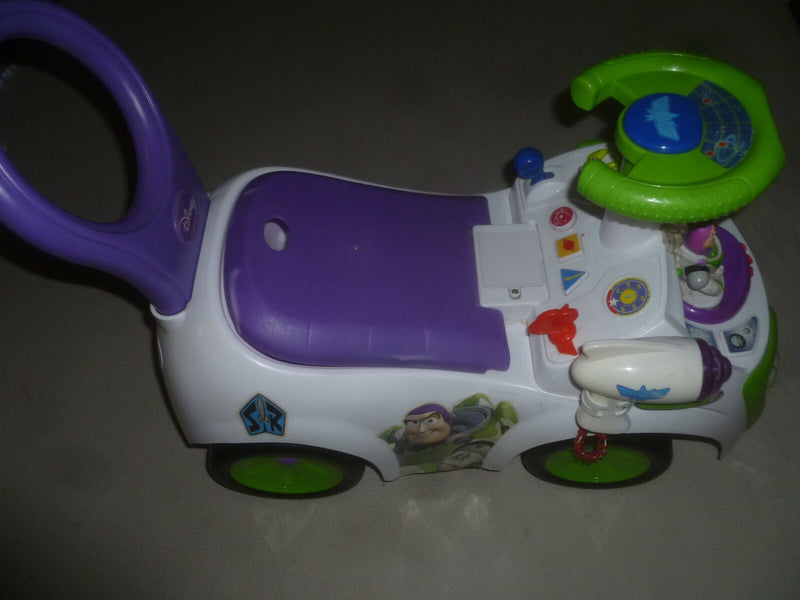 Kids Ride-On Airplane Toy Featuring Buzz Lightyear from Toy Story 4 Battery-Powered Magic Cars Variant 0
