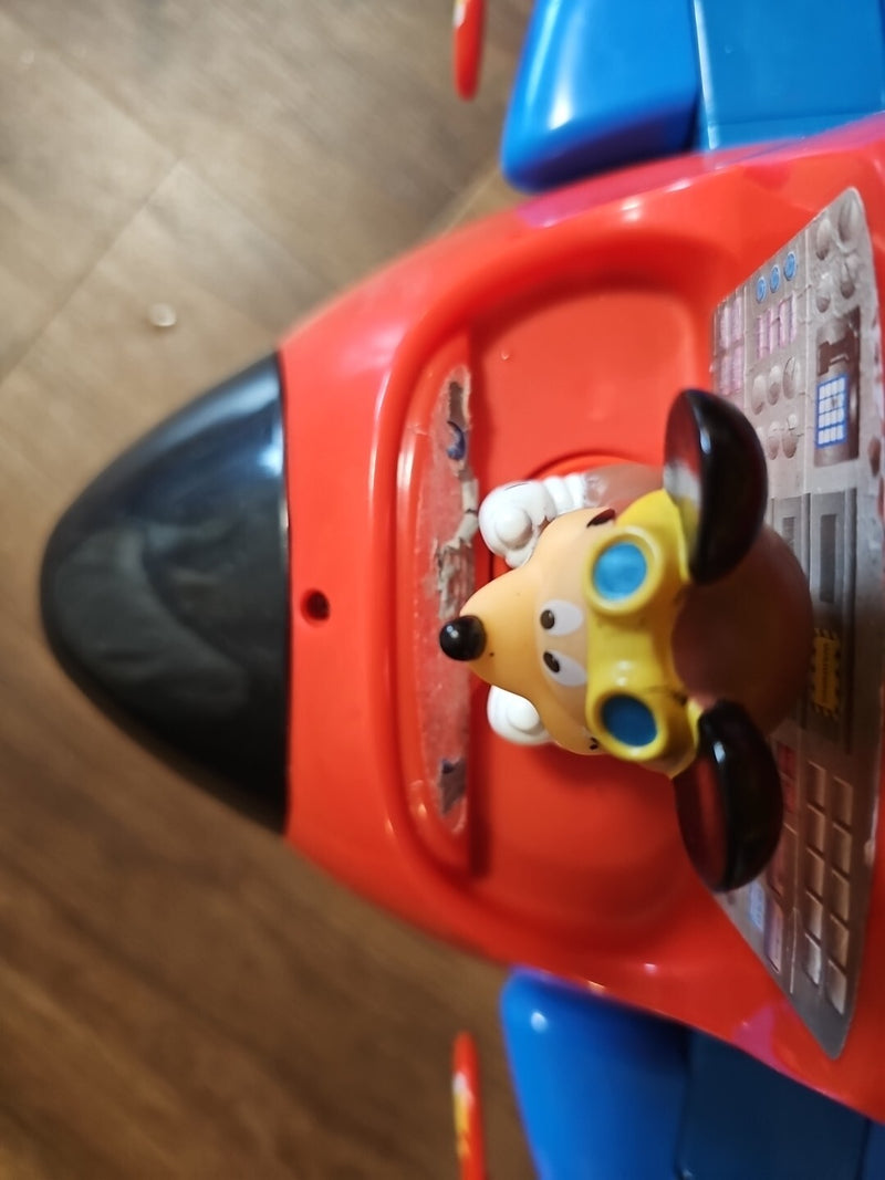 Disney Mickey Mouse Activity Ride-On Plane with Lights and Sounds Magic Cars 6