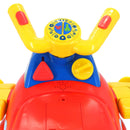 Kiddieland: Mickey Mouse Adventure Plane Ride-On with Spinning Lights & Sounds Magic Cars 2
