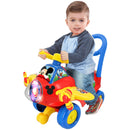 Kiddieland: Mickey Mouse Adventure Plane Ride-On with Spinning Lights & Sounds Magic Cars 4