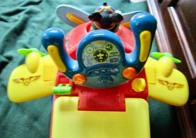 Disney Mickey Mouse Lights and Sounds Ride-On Activity Plane Magic Cars 1