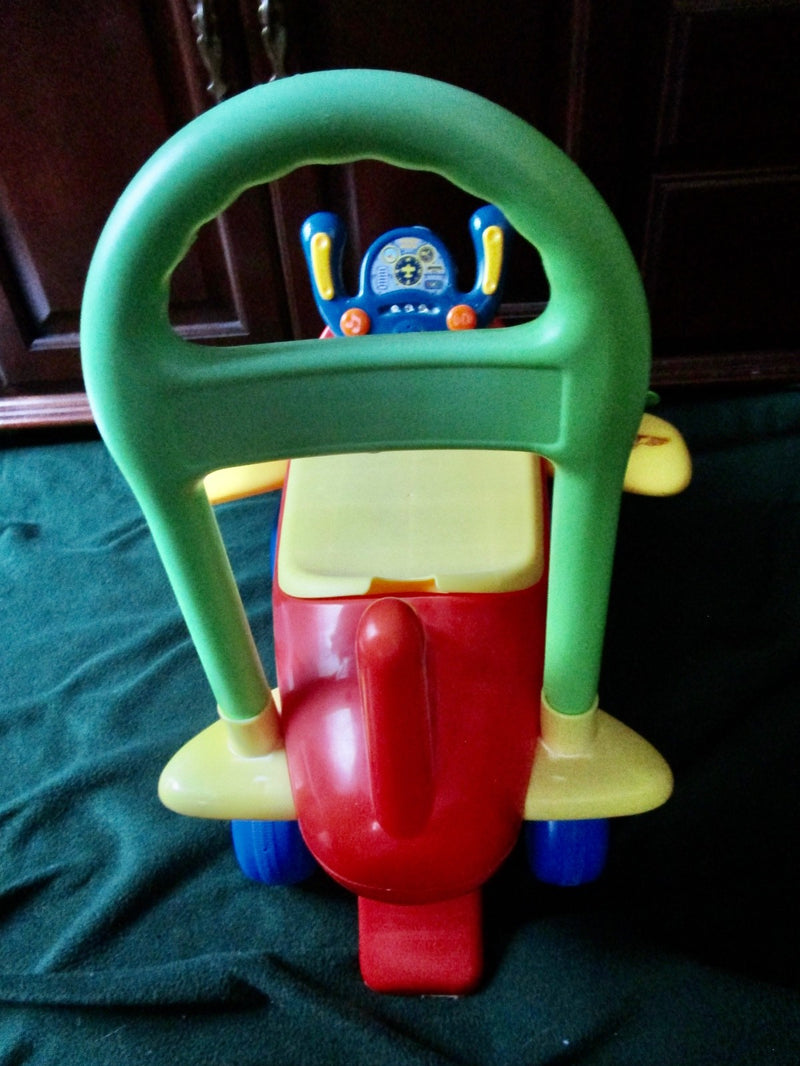 Disney Mickey Mouse Lights and Sounds Ride-On Activity Plane Magic Cars 3