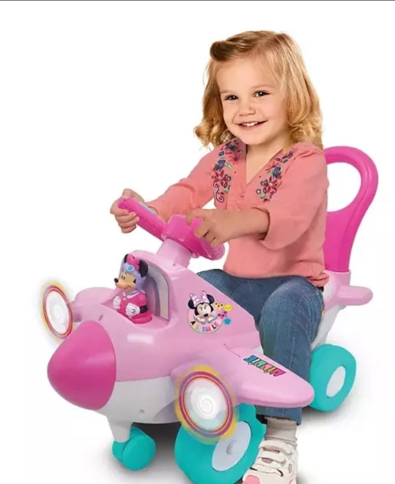 Princess Ride-On Plane with Lights, Sounds, and Interactive Activity Features Magic Cars 1