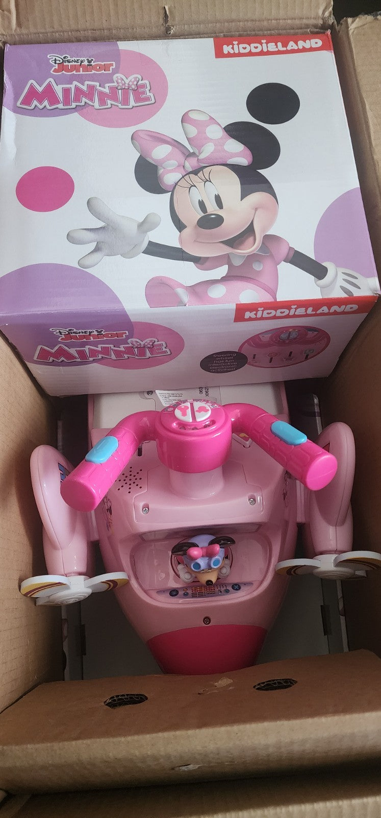 Princess Ride-On Plane with Lights, Sounds, and Interactive Activity Features Magic Cars 5